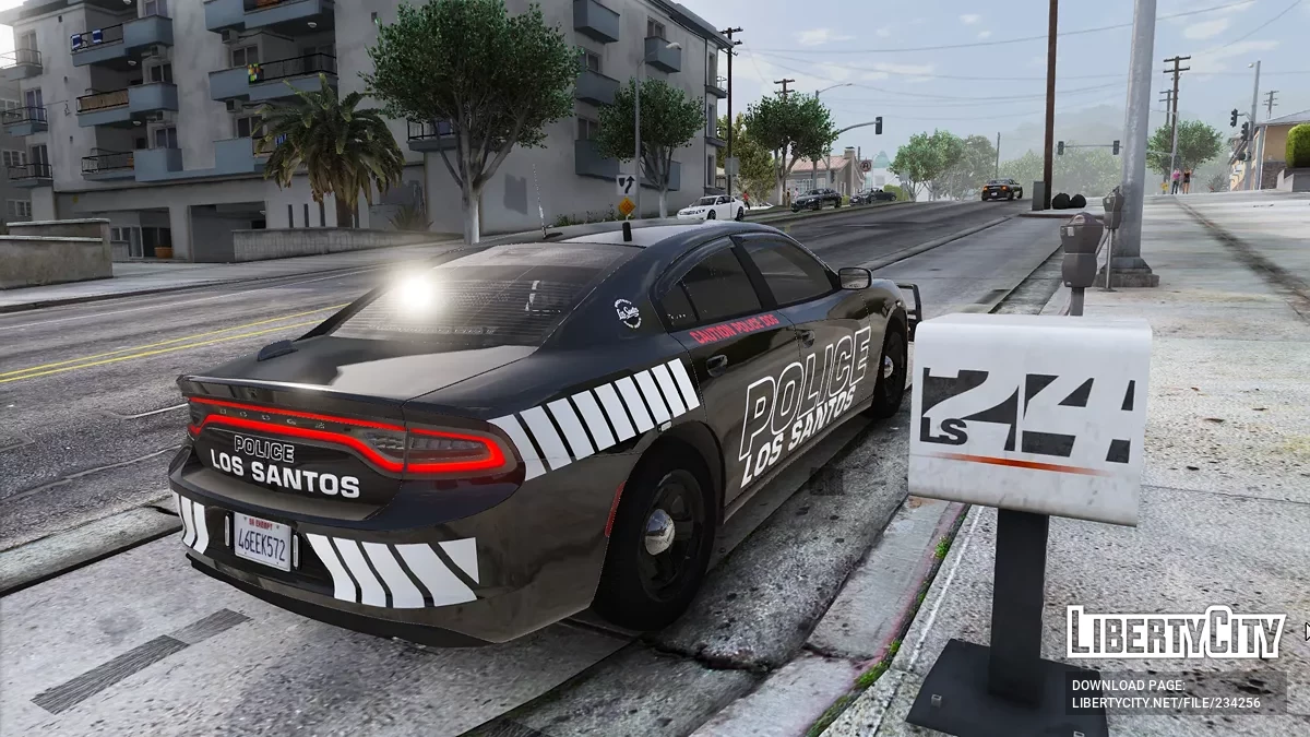2023 Dodge Charger LSPD Slick-Top K9 / GTA 5