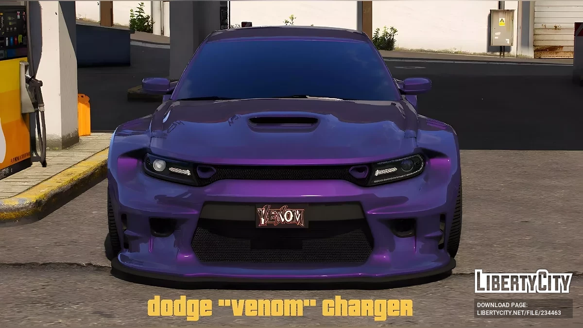 Dodge Charger Venom [Add-On + Engine Sound + Custom Handling] / GTA 5