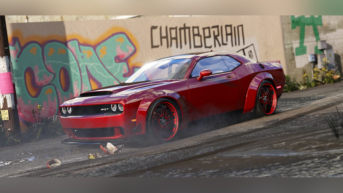 Dodge demon для гта 5 фото 103