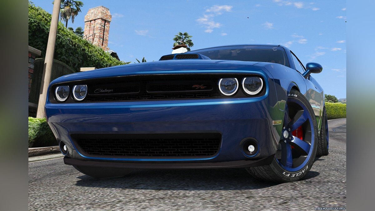 2015 Dodge Challenger [Stock / Shaker / Hellcat] 1.2 для GTA 5 - Картинка #6