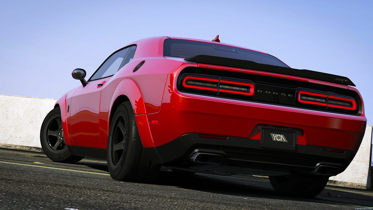 Dodge hellcat для гта 5 фото 106