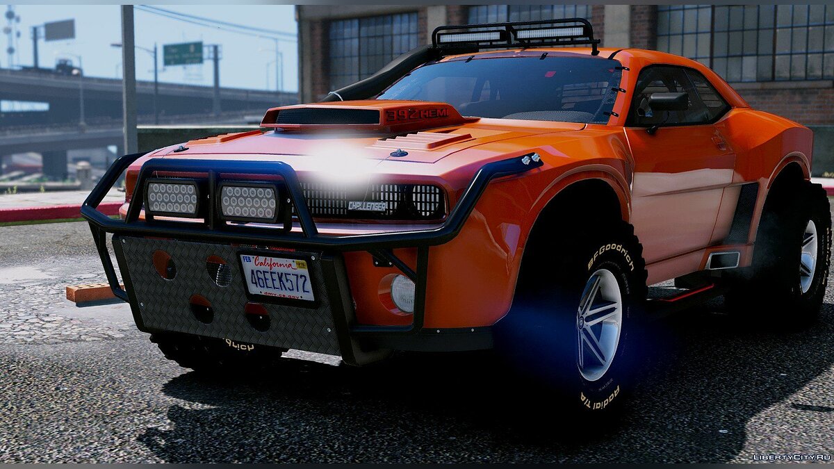 Dodge Challanger - Raid [Add-On] 1.0 для GTA 5 - Картинка #2