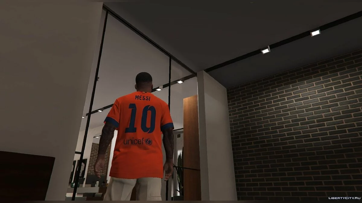 Футболка FC Barcelona для Франклина / GTA 5
