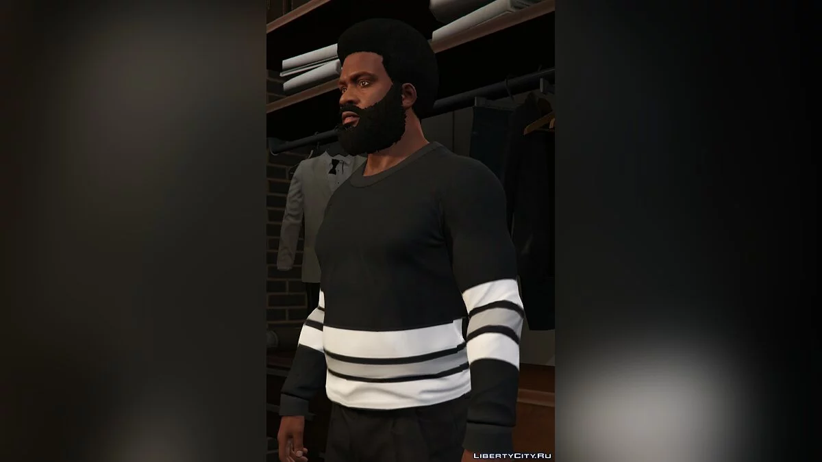 Хоккейная футболка Black Scale / GTA 5