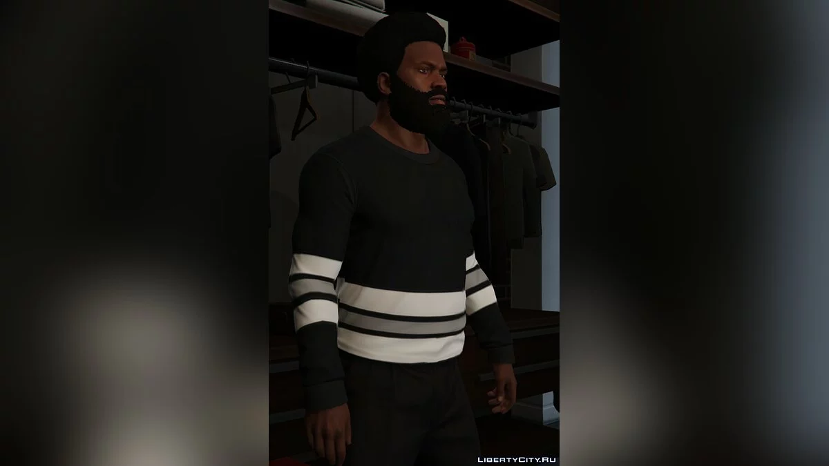 Хоккейная футболка Black Scale / GTA 5