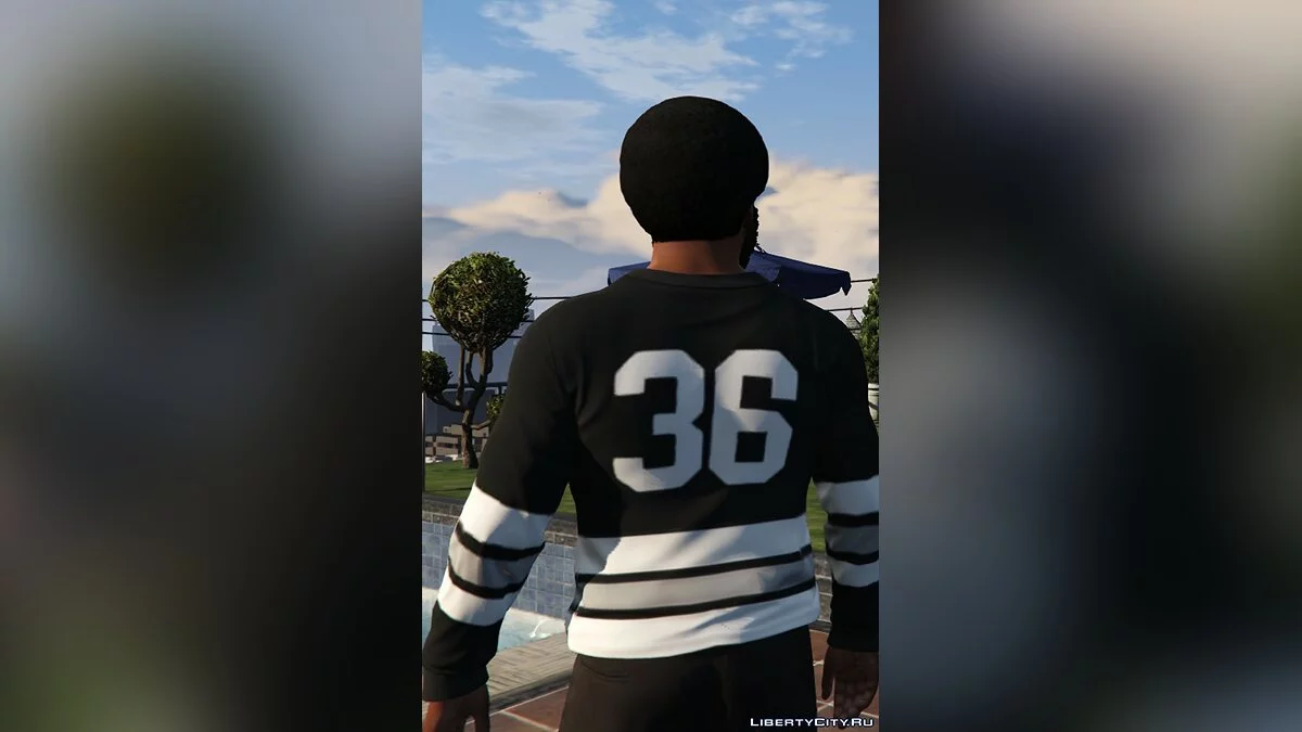 Хоккейная футболка Black Scale / GTA 5