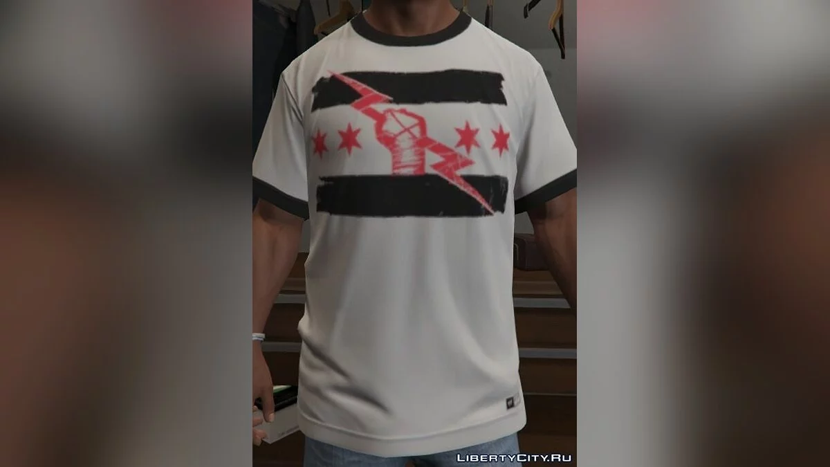 WWE T-Shirt Pack for Franklin v1.0 / GTA 5