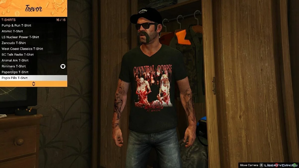 Trevor's Metal Shirts Final 1.4 / GTA 5