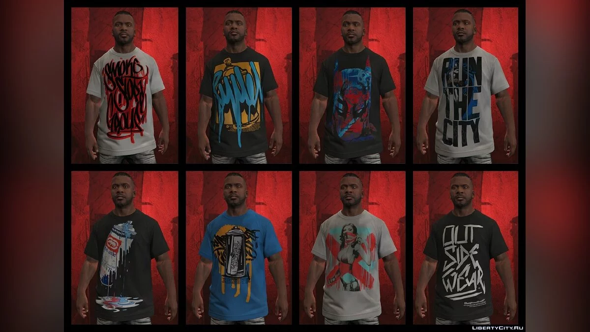 Franklin BIG Clothes Pack / GTA 5