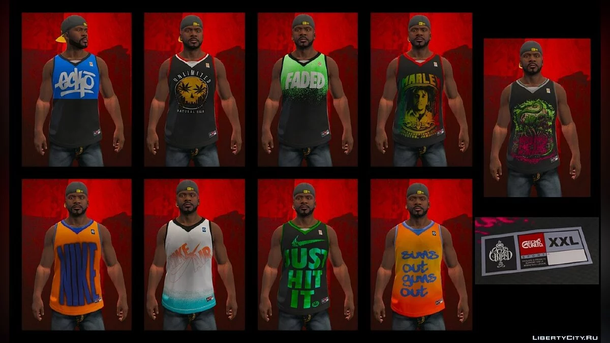 Franklin BIG Clothes Pack / GTA 5