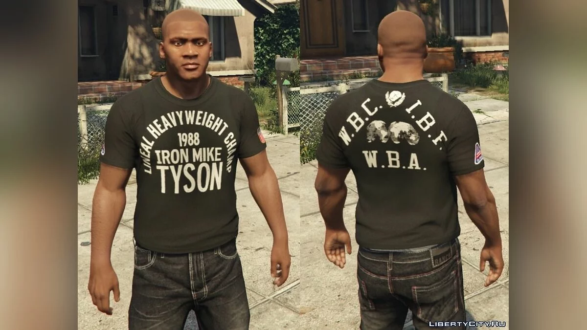 Franklin - Roots Of Fight T-Shirt Pack / GTA 5
