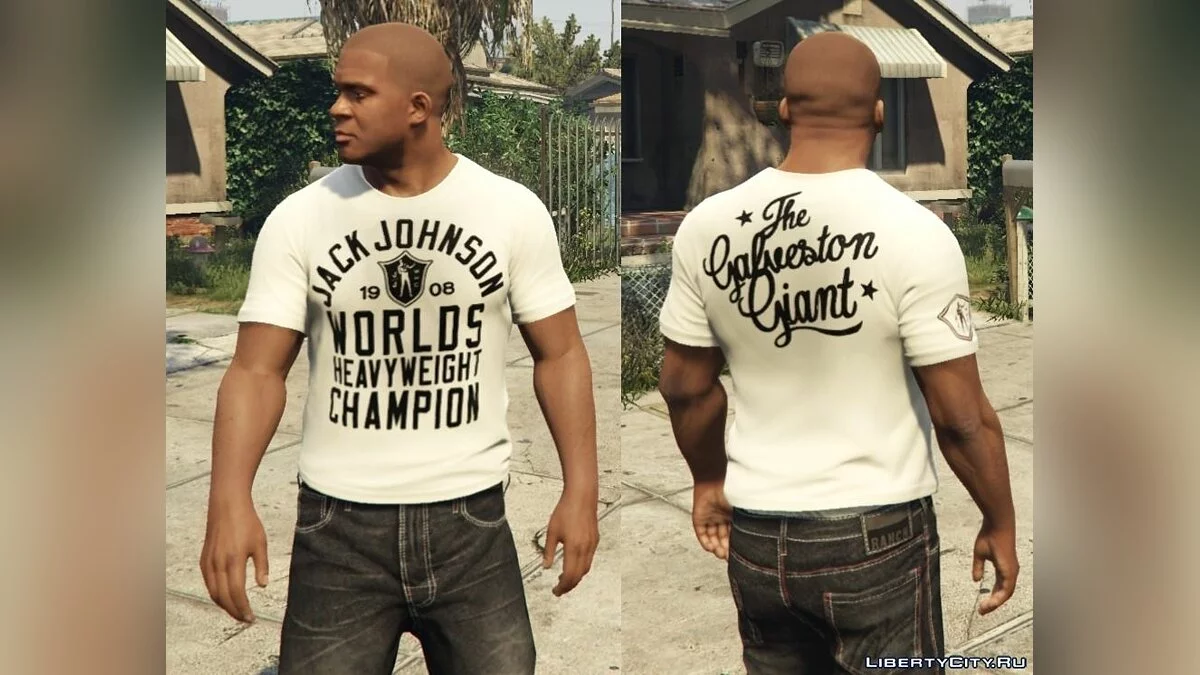 Franklin - Roots Of Fight T-Shirt Pack / GTA 5