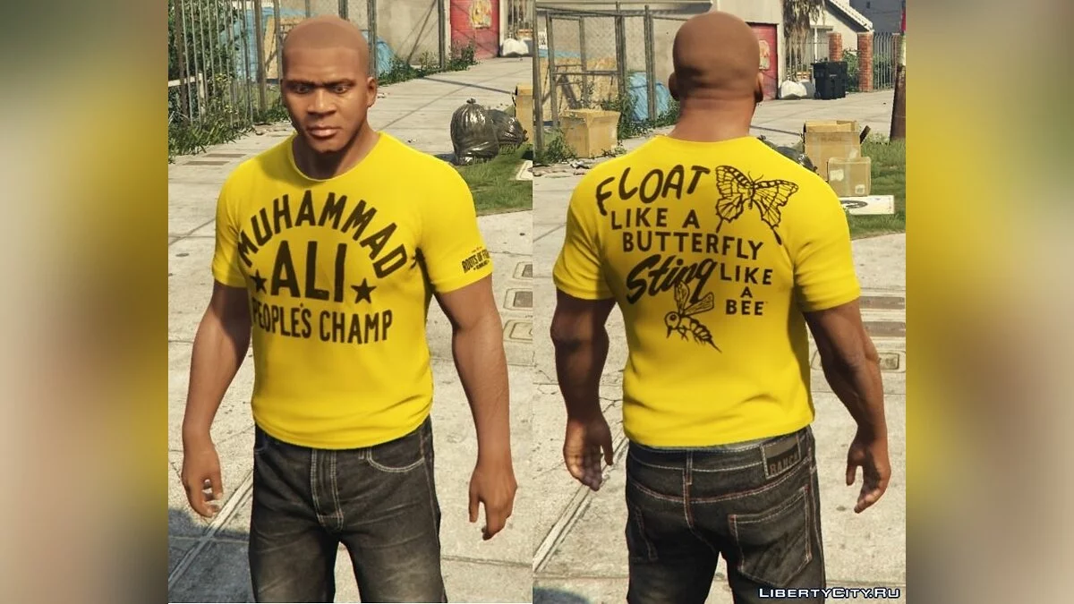 Franklin - Roots Of Fight T-Shirt Pack / GTA 5