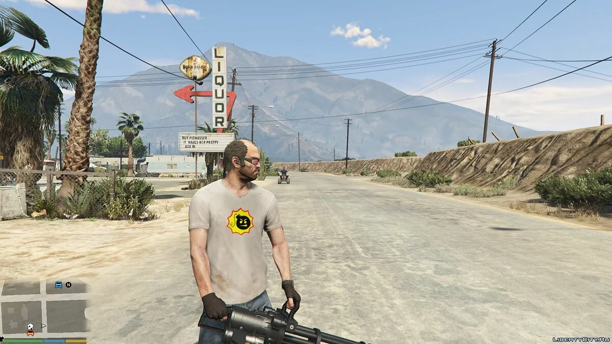 Футболка "Serious Sam" для Тревора / GTA 5