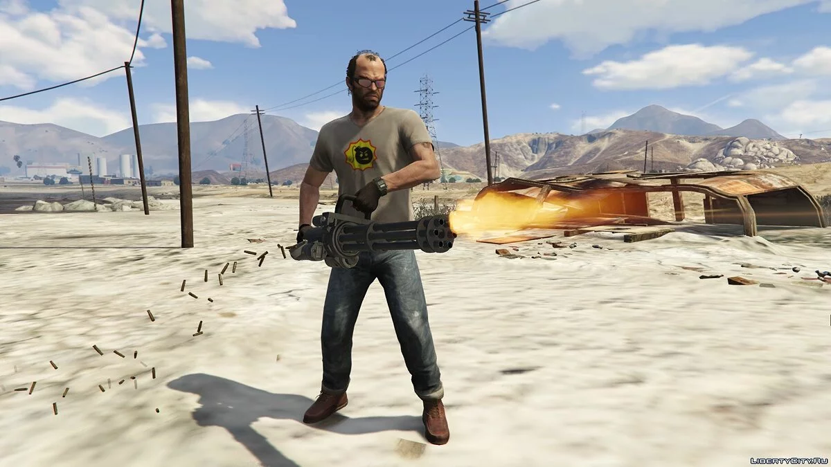 Футболка "Serious Sam" для Тревора / GTA 5