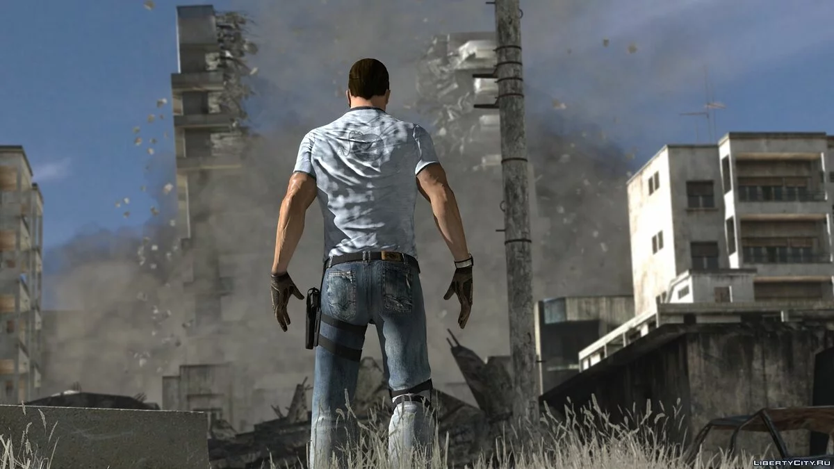 Футболка "Serious Sam" для Тревора / GTA 5