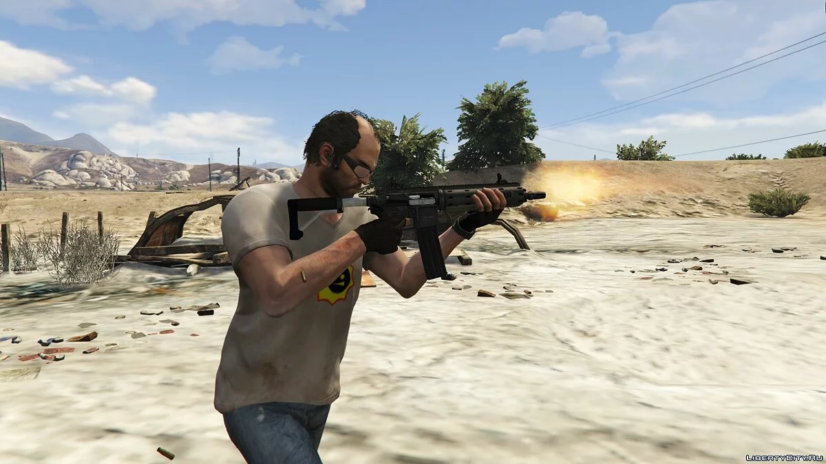 Футболка "Serious Sam" для Тревора / GTA 5