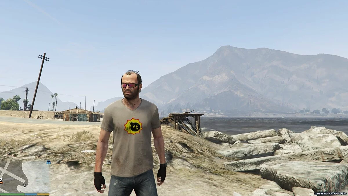 Футболка "Serious Sam" для Тревора / GTA 5