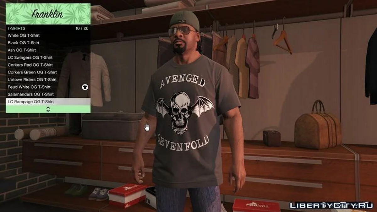 Rock/Metal Band Shirts / GTA 5