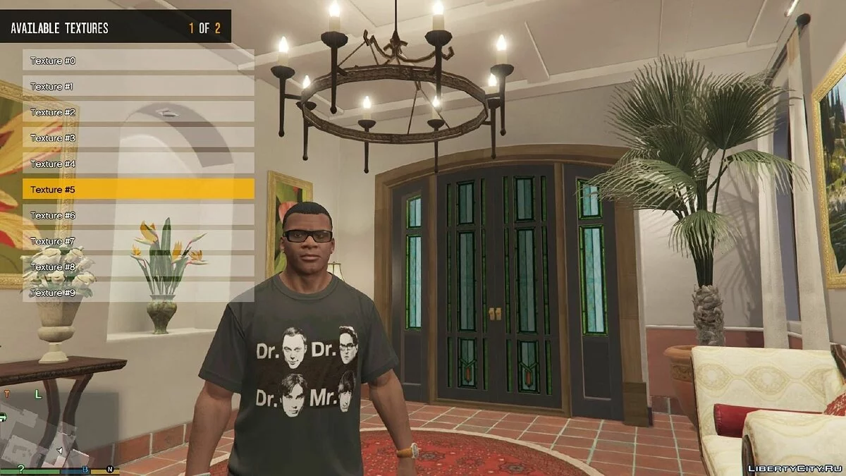 The Big Bang Theory T-Shirts v1 / GTA 5