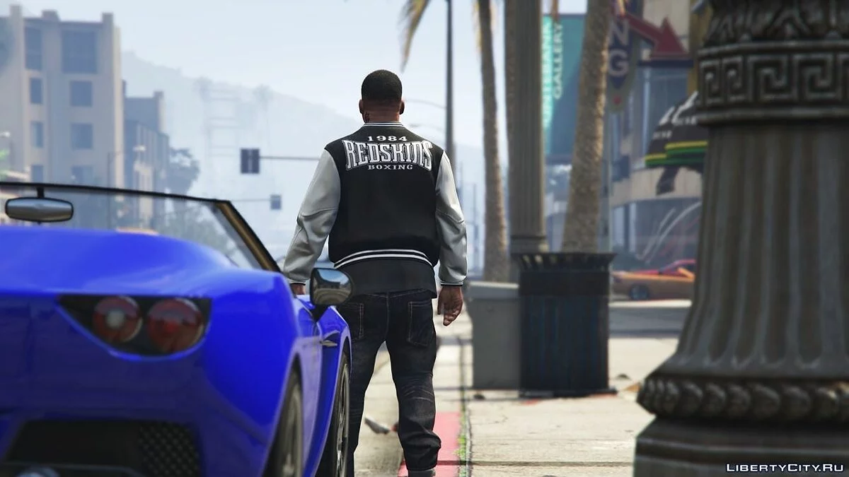 Свитшот и куртка Redskins для Франклина / GTA 5