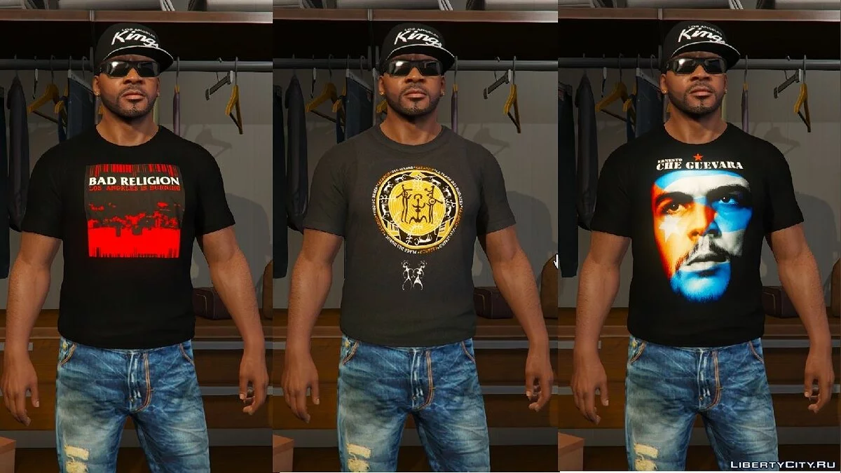 New T-shirts for Franklin / GTA 5