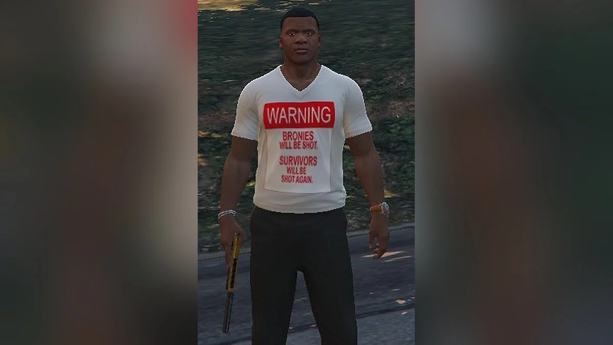 Anti-Brony Shirts for Franklin / GTA 5