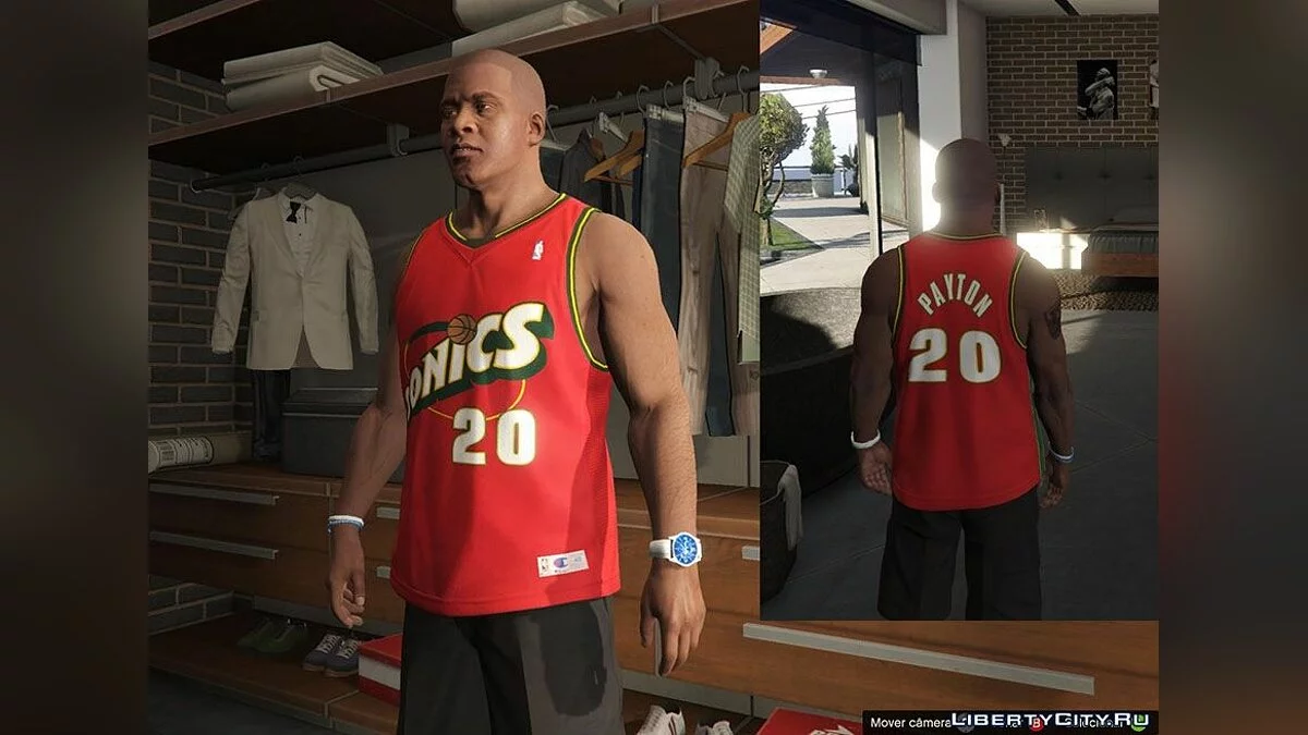Franklin Shirts Pack NBA Oldies / GTA 5