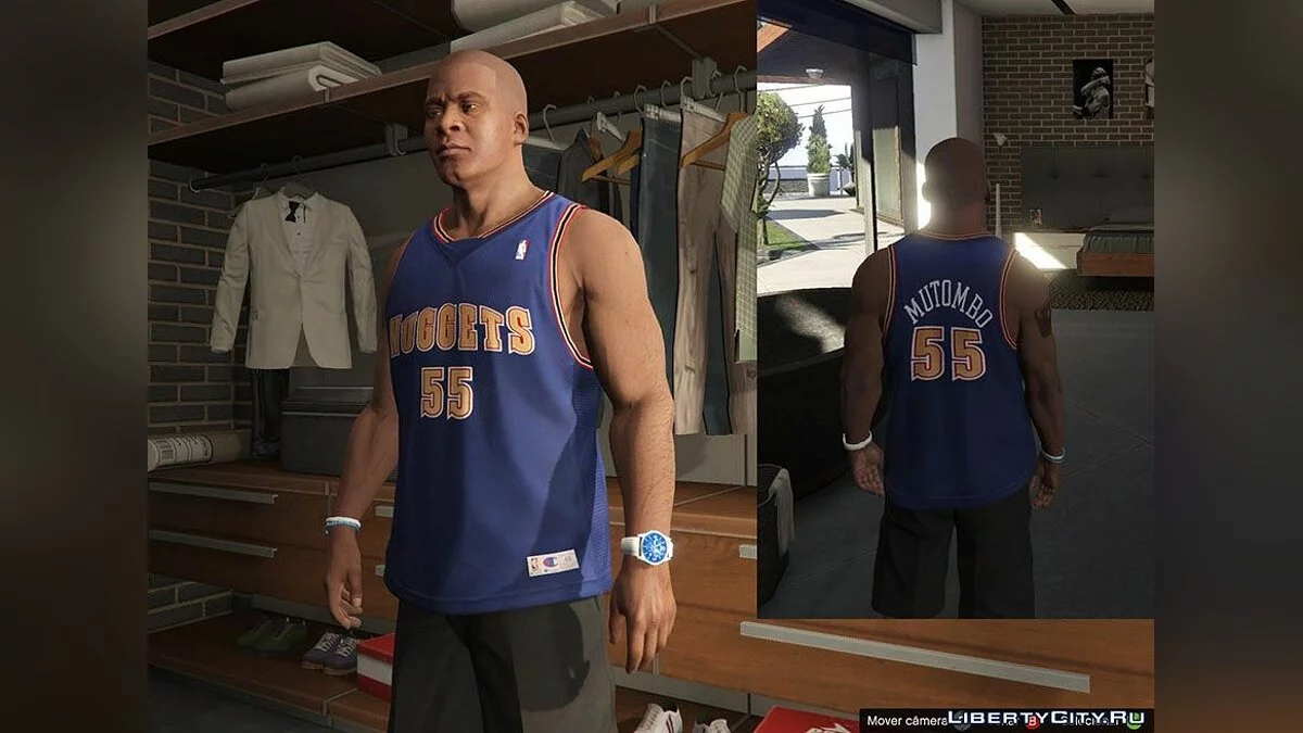 Franklin Shirts Pack NBA Oldies / GTA 5