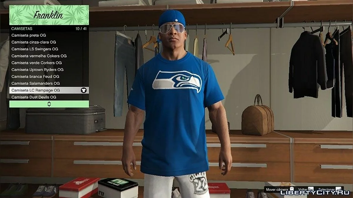 Seahawks Shirt Pack v3.0 / GTA 5