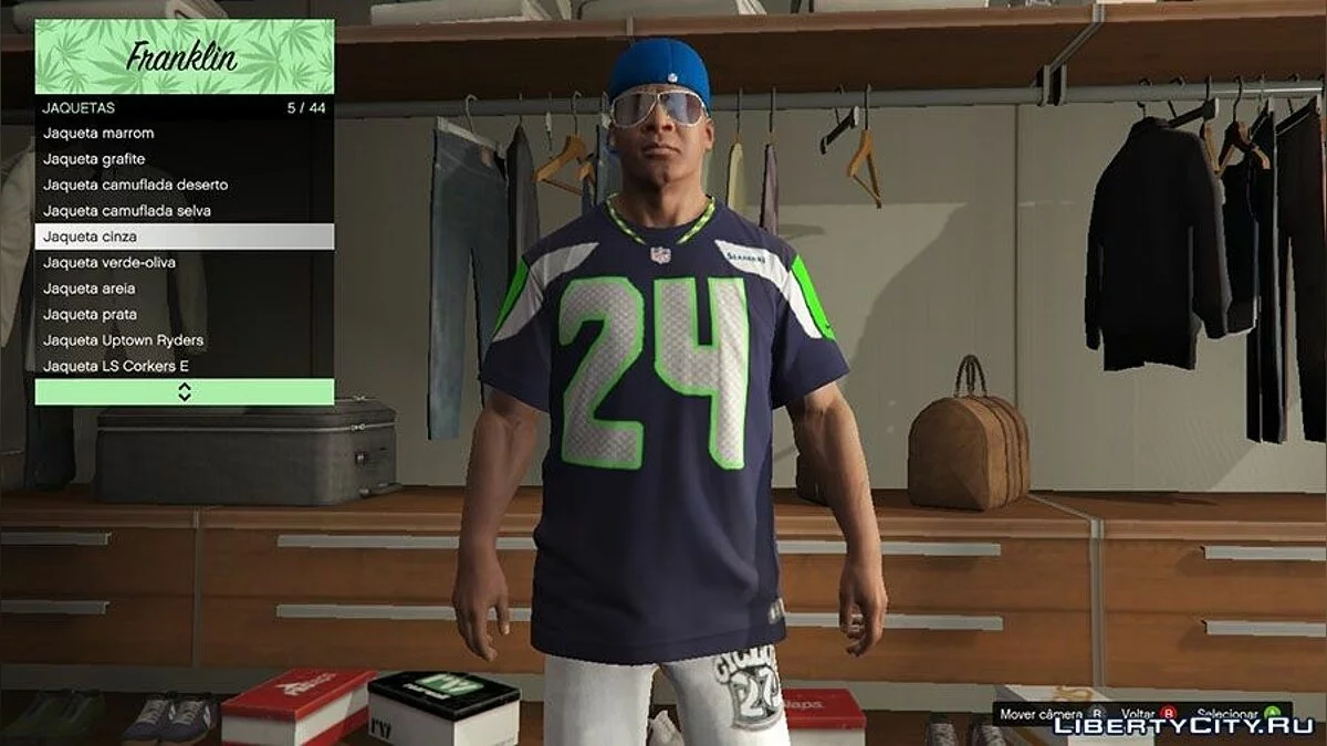 Seahawks Shirt Pack v3.0 / GTA 5