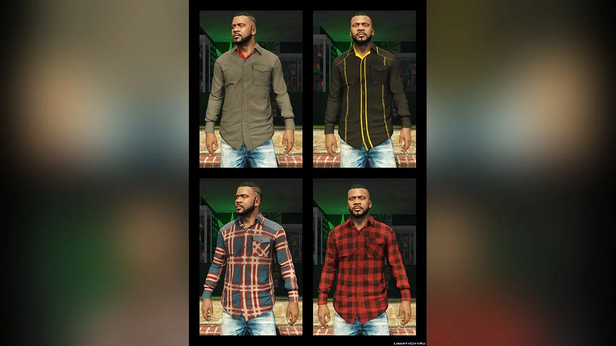 Franklin BIG Clothes Pack 3.6 / GTA 5