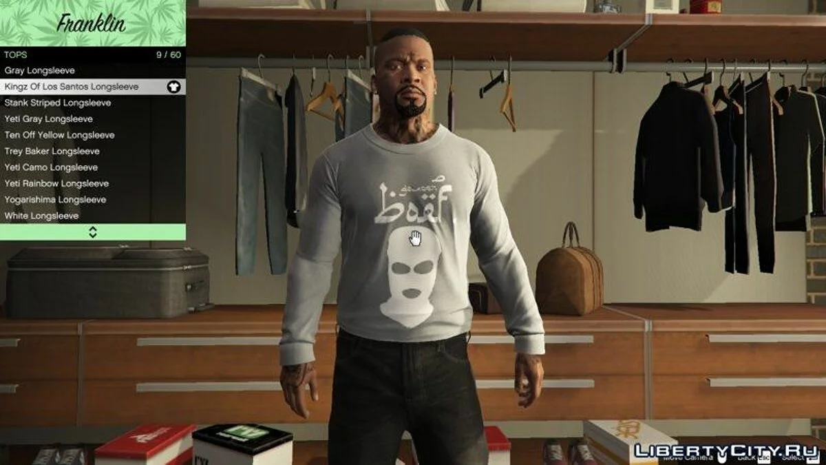 Rapper: Boef T-shirts & Shirts HD V1.0 / GTA 5