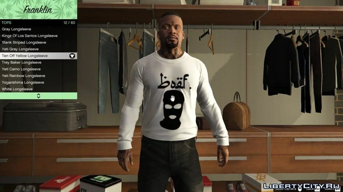 Rapper: Boef T-shirts & Shirts HD V1.0 / GTA 5