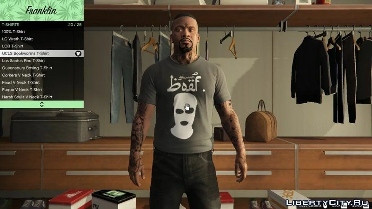 Rapper: Boef T-shirts & Shirts HD V1.0 / GTA 5
