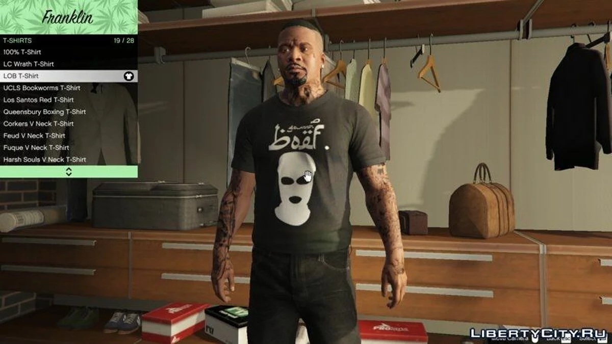 Rapper: Boef T-shirts & Shirts HD V1.0 / GTA 5