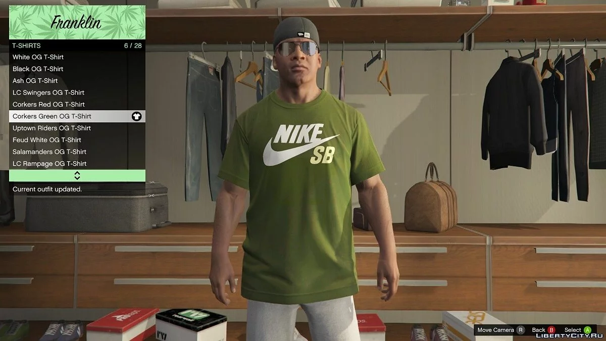 Franklin Wardrobe - Overhaul / GTA 5