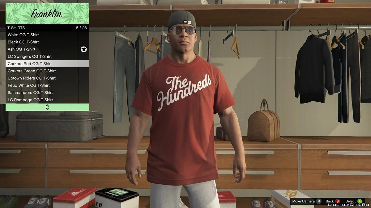 Franklin Wardrobe - Overhaul / GTA 5