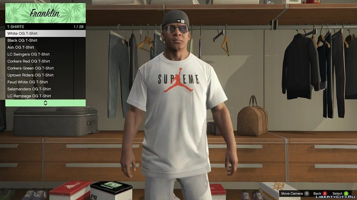 Franklin Wardrobe - Overhaul / GTA 5