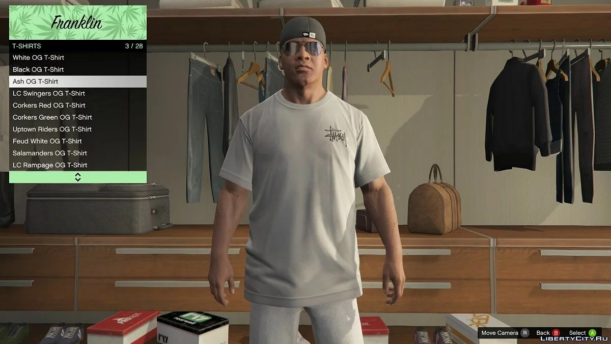 Franklin Wardrobe - Overhaul / GTA 5