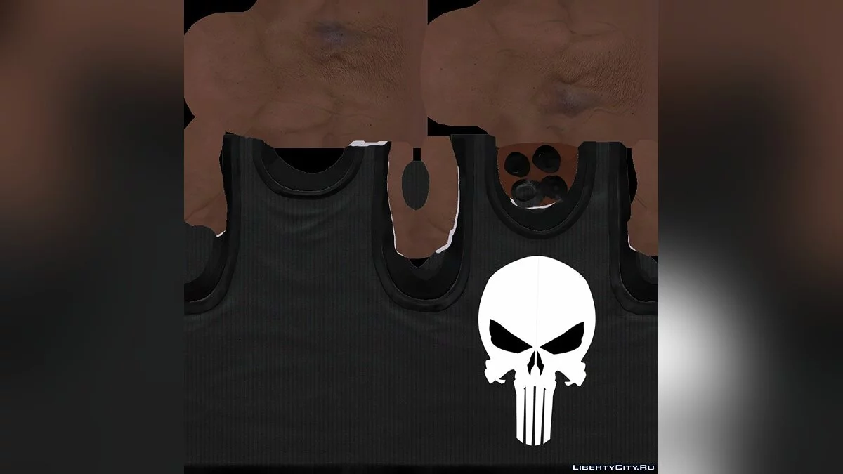 The Punisher Shirt for Franklin / GTA 5
