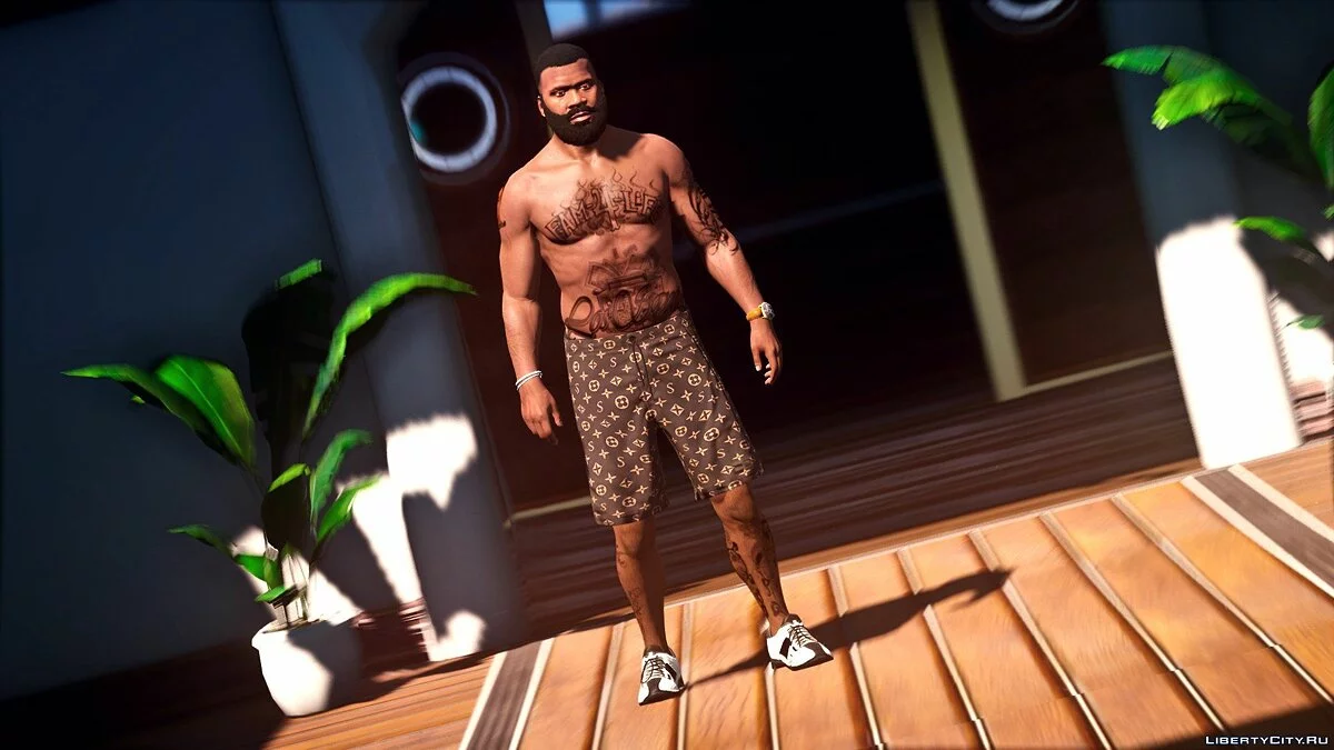 Supreme T-Shirt-Shorts / Franklin / GTA 5