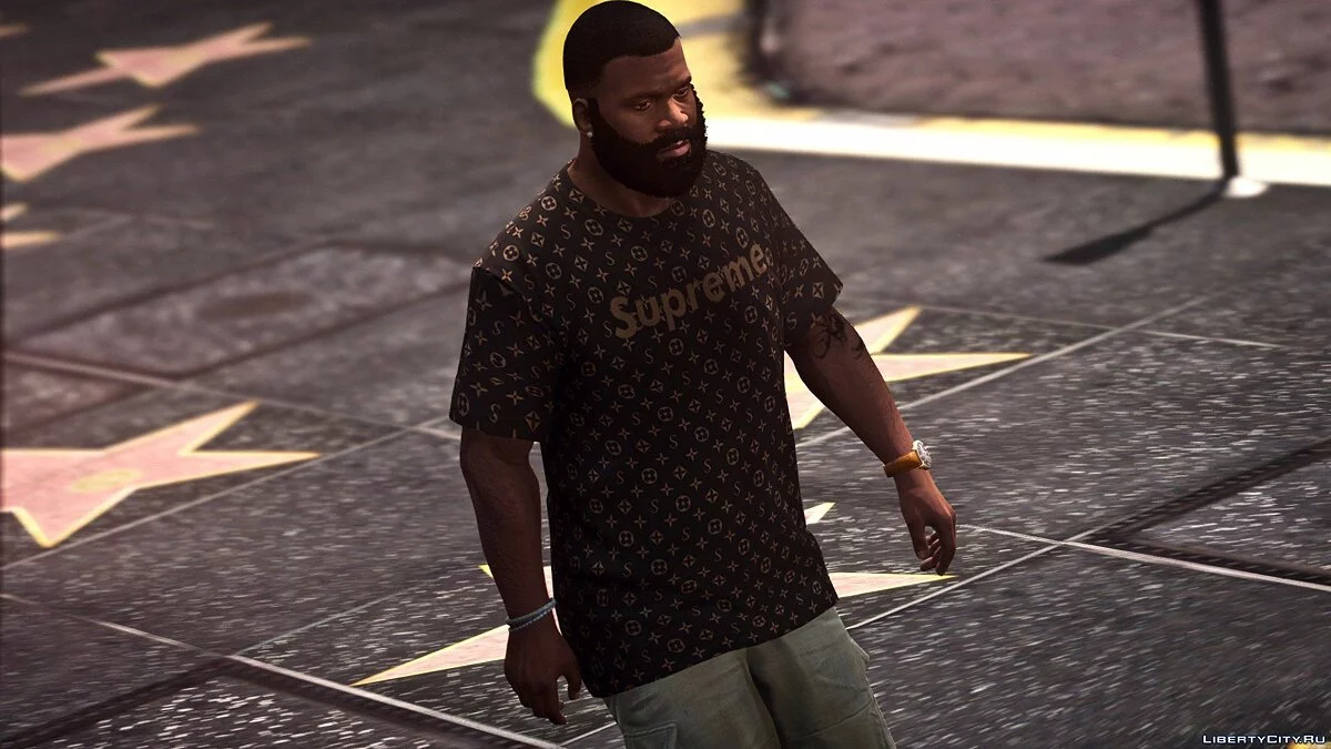Supreme T-Shirt-Shorts / Franklin / GTA 5