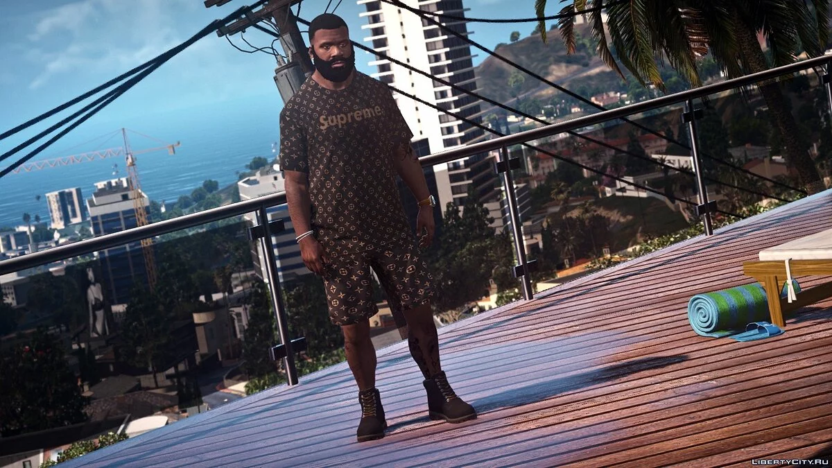 Supreme T-Shirt-Shorts / Franklin / GTA 5