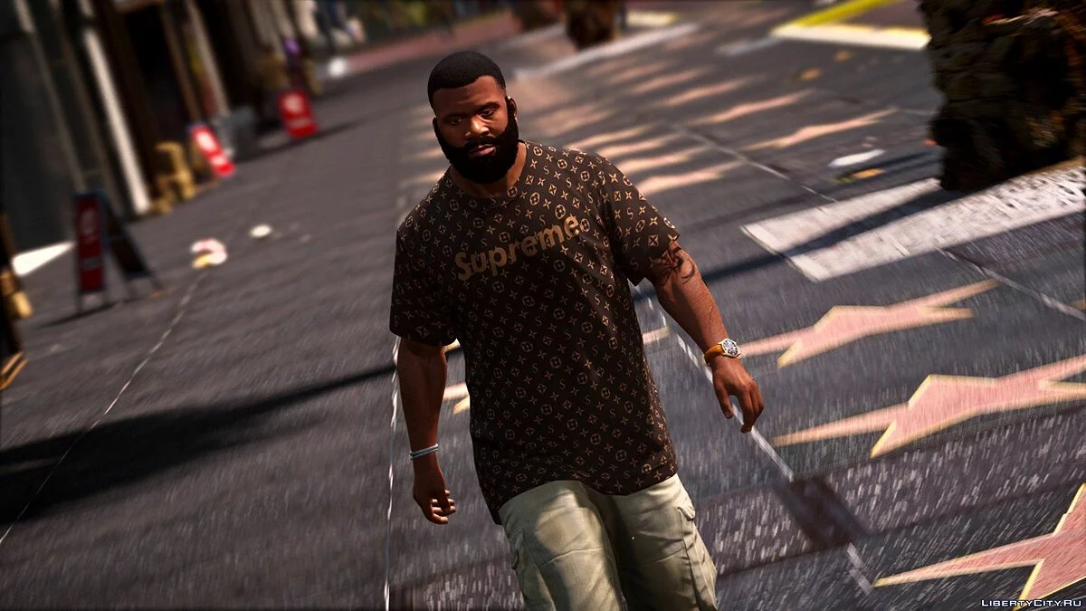 Supreme T-Shirt-Shorts / Franklin / GTA 5