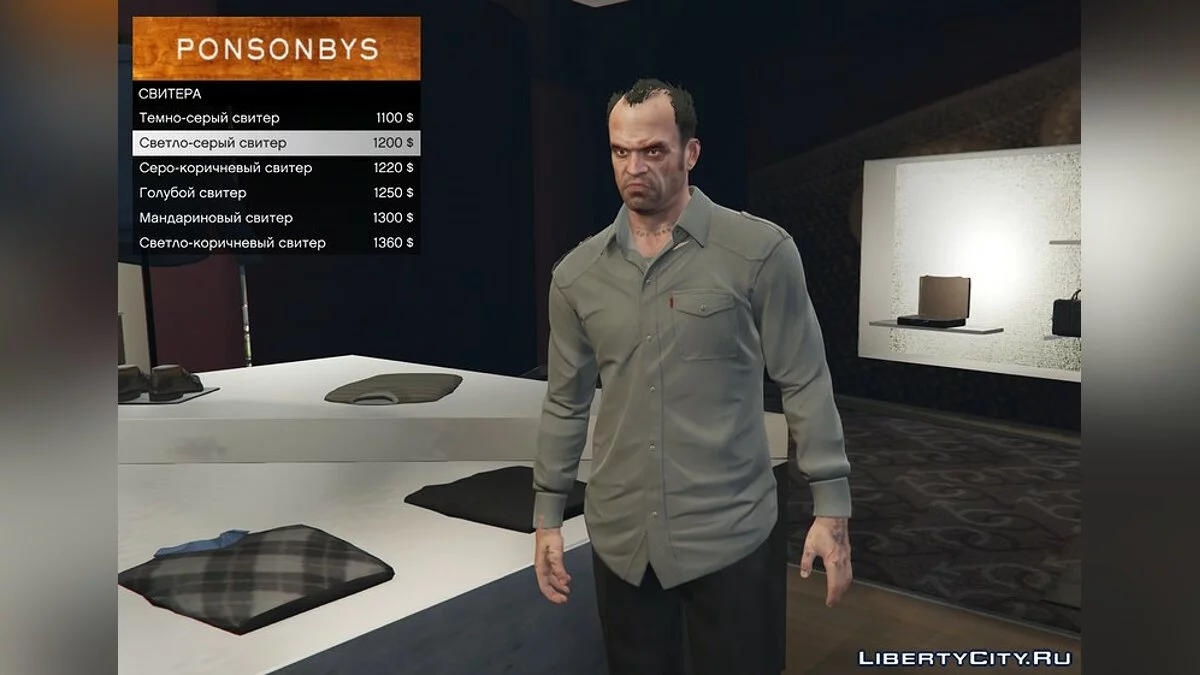 New classic Shirts for Trevor / GTA 5