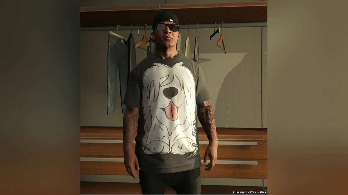 Designer T-Shirt Pack (Gucci, D&G, Fendi, Givenchy, Dsquared2) 1.0 / GTA 5