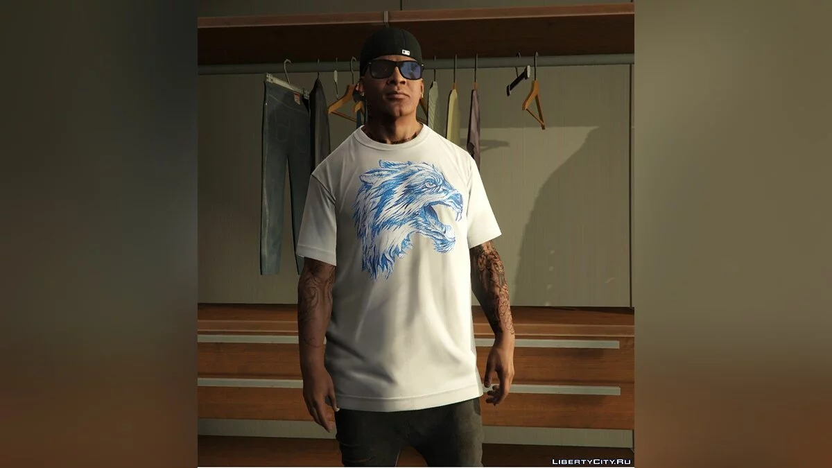 Designer T-Shirt Pack (Gucci, D&G, Fendi, Givenchy, Dsquared2) 1.0 / GTA 5