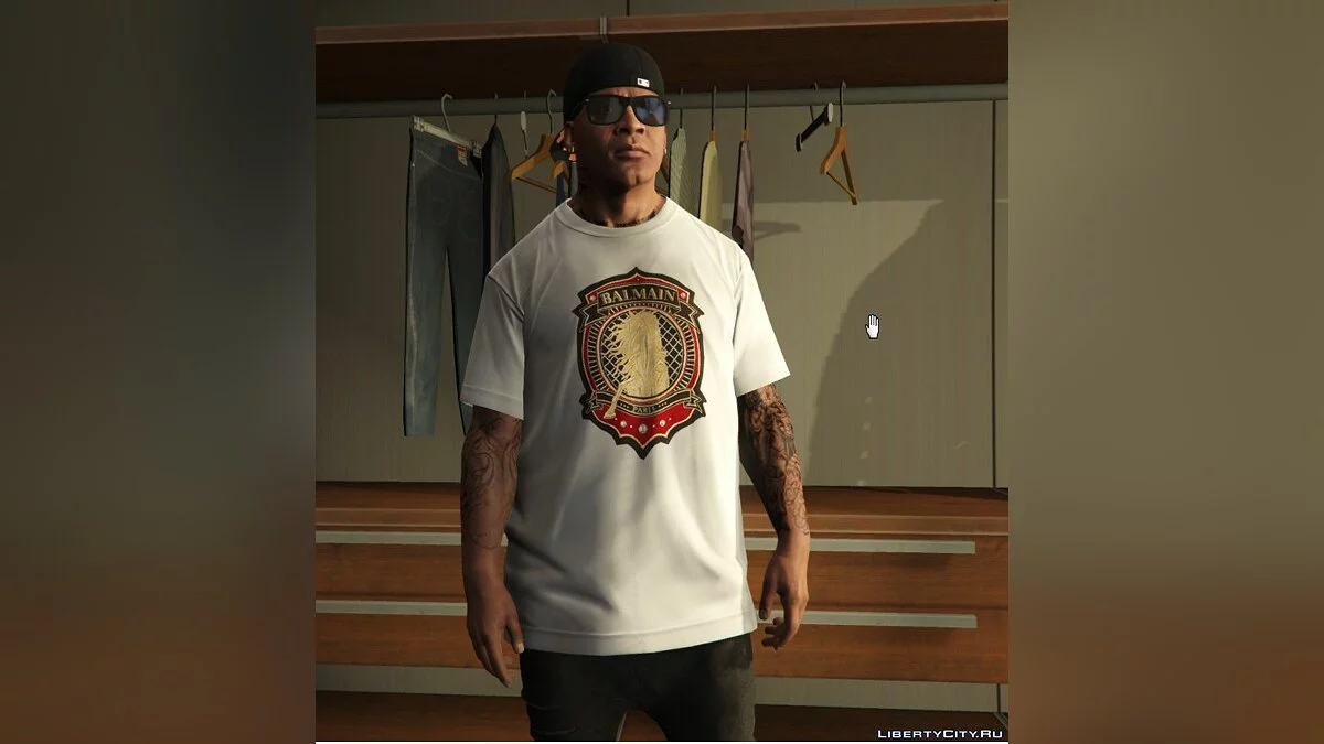 Designer T-Shirt Pack (Gucci, D&G, Fendi, Givenchy, Dsquared2) 1.0 / GTA 5