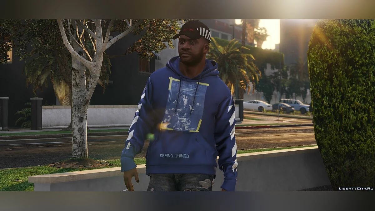 OFF-WHITE® "CARAVAGGIO" HOODIE (NO SHIRT) 1.0 / GTA 5